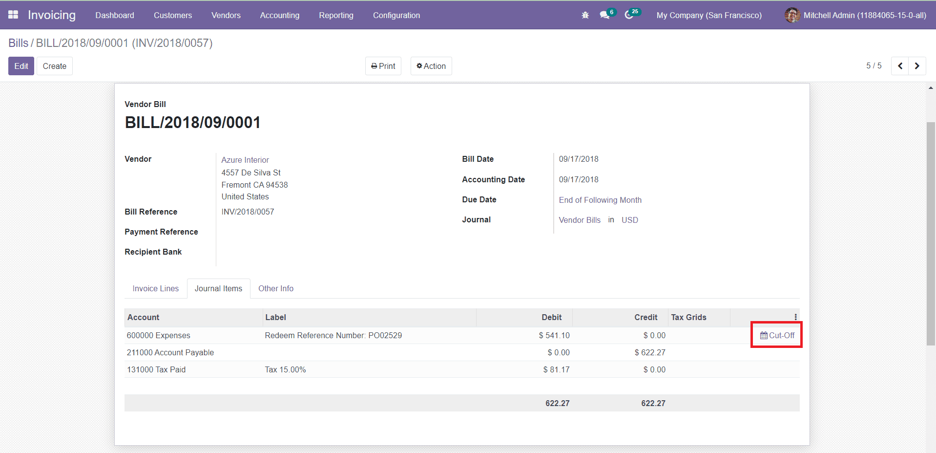 Odoo 15  Invoicing