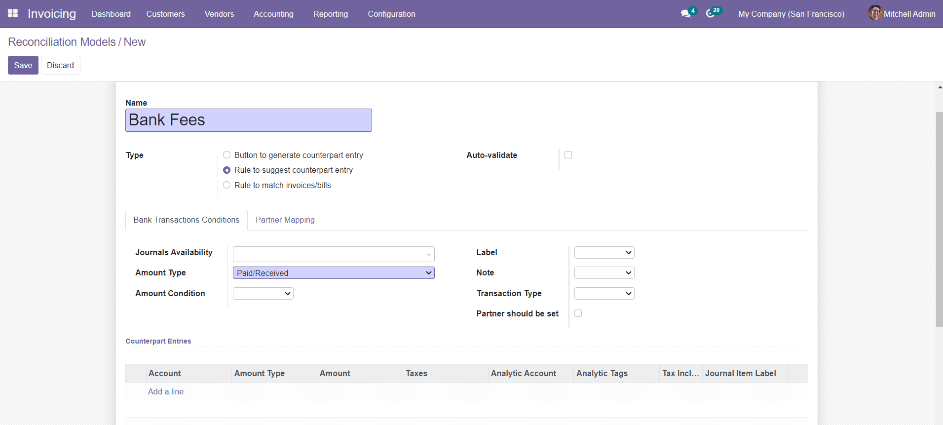 Odoo 15  Invoicing