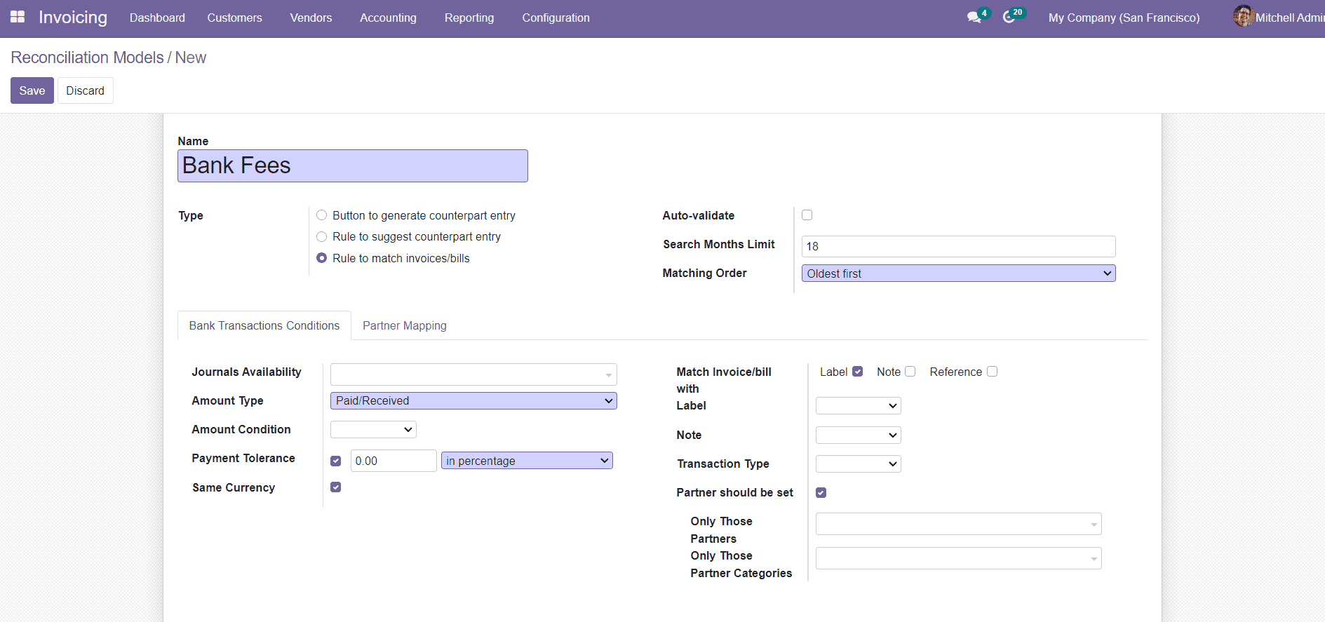 Odoo 15  Invoicing