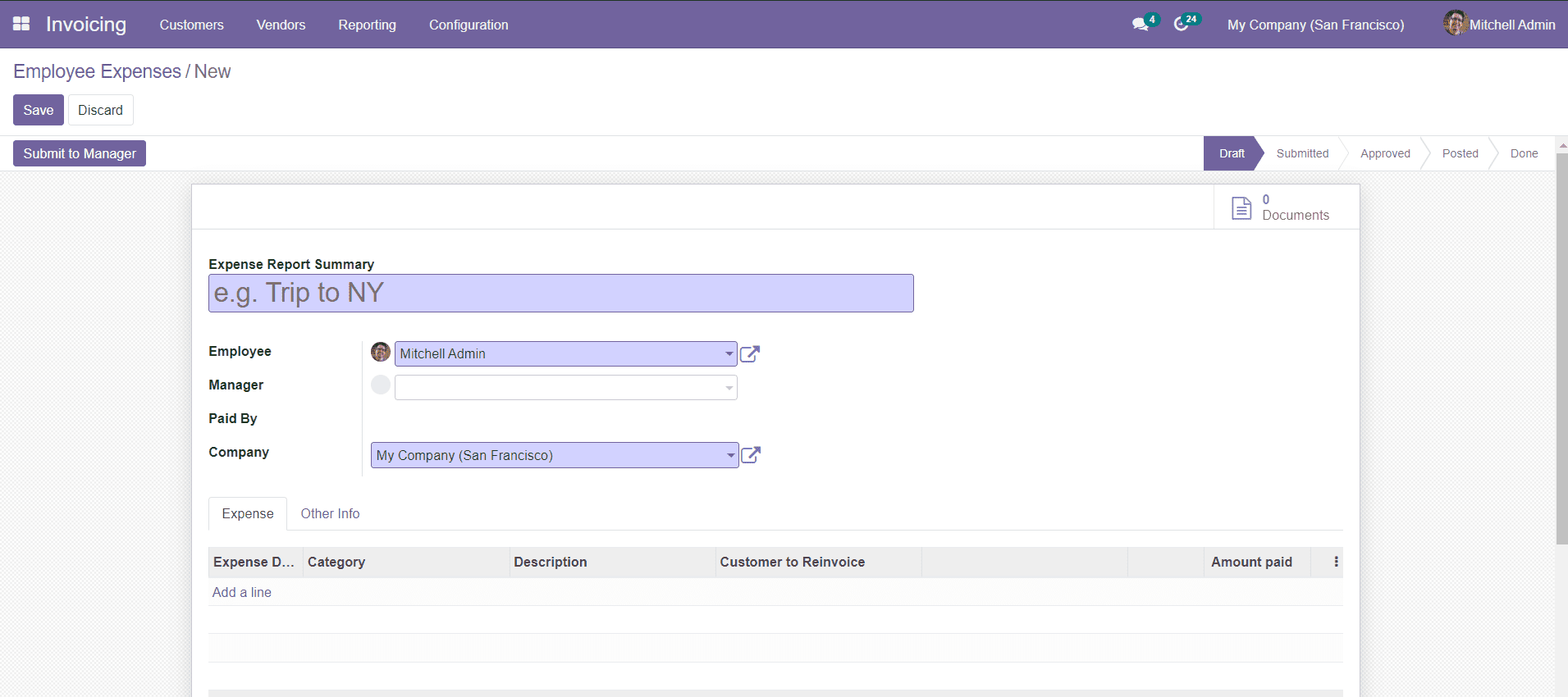 Odoo 15  Invoicing