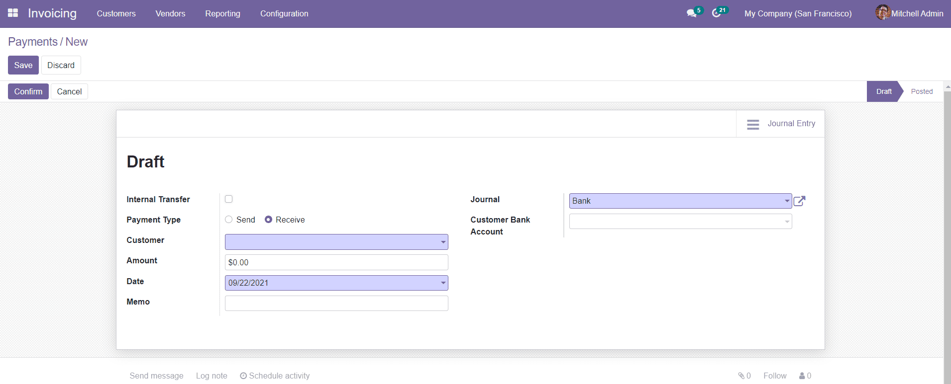 Odoo 15  Invoicing