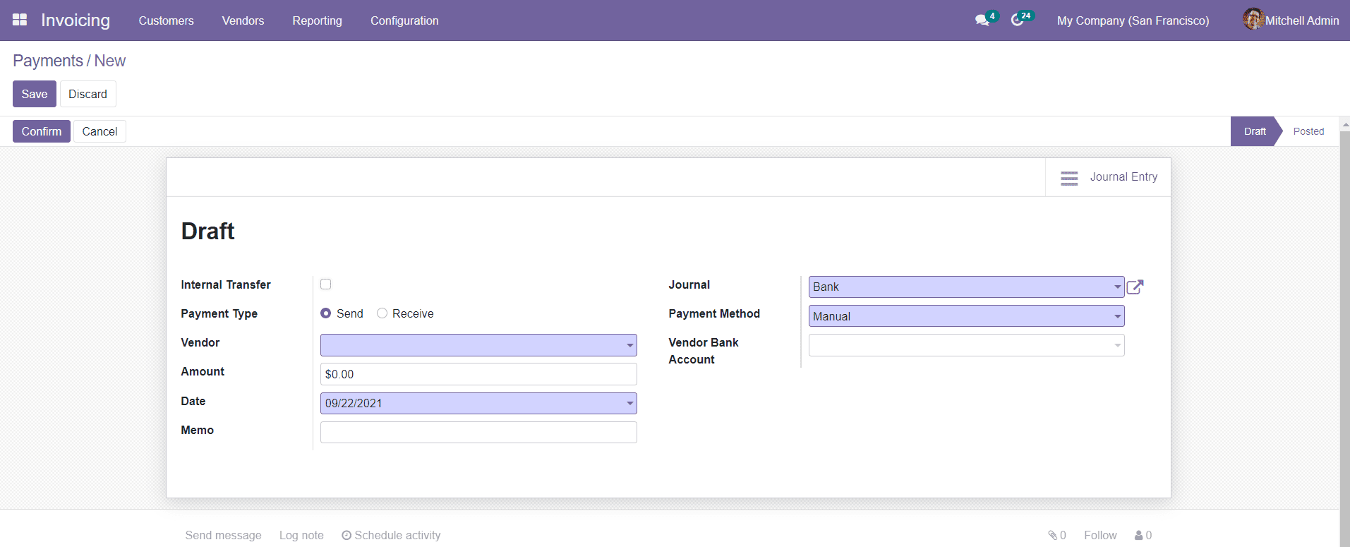 Odoo 15  Invoicing