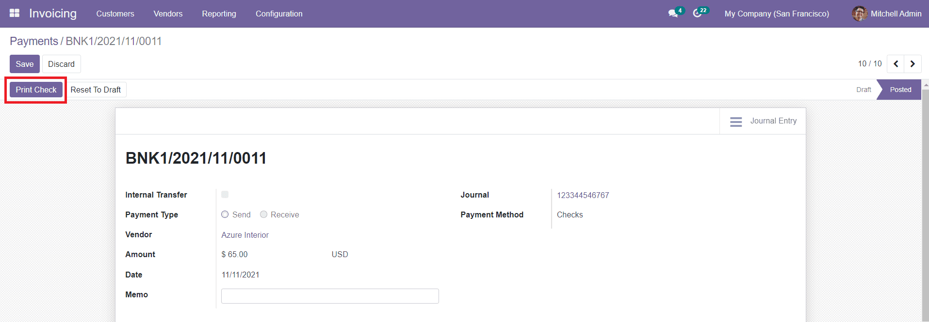 Odoo 15  Invoicing