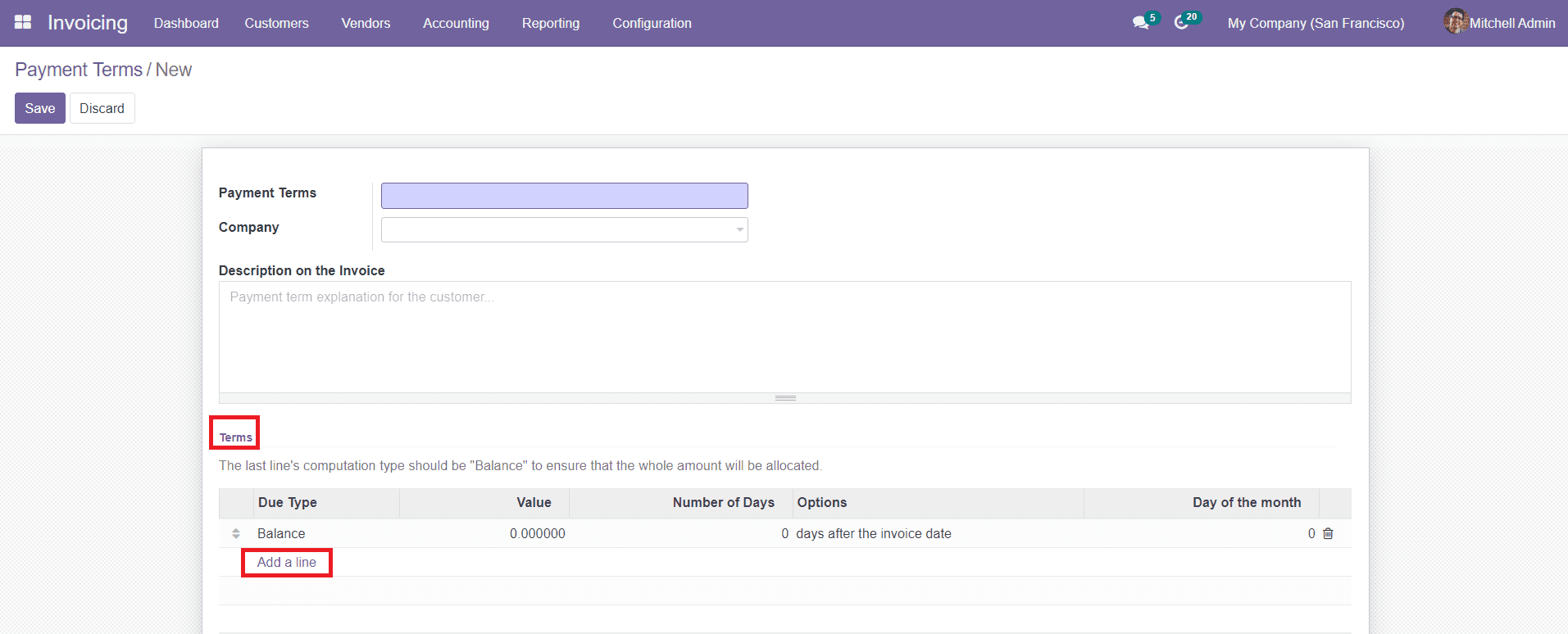 Odoo 15  Invoicing