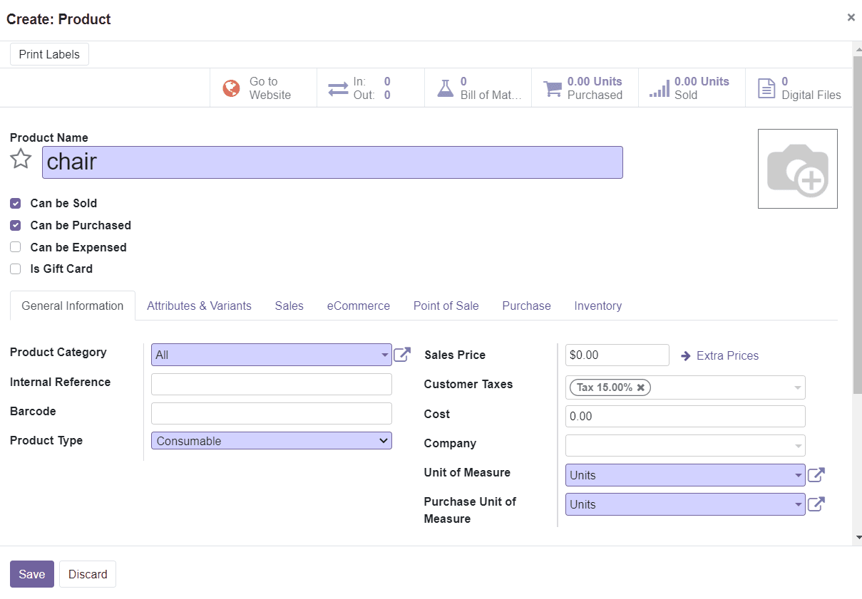 Odoo 14 CRM Module