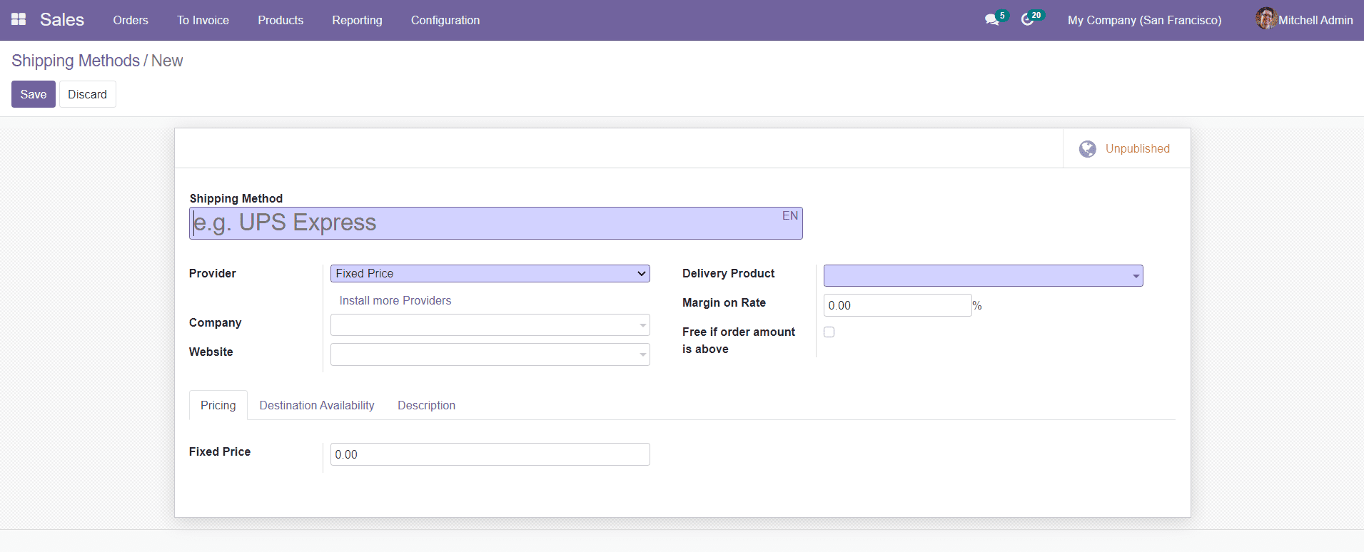 Odoo 15 Sales Module