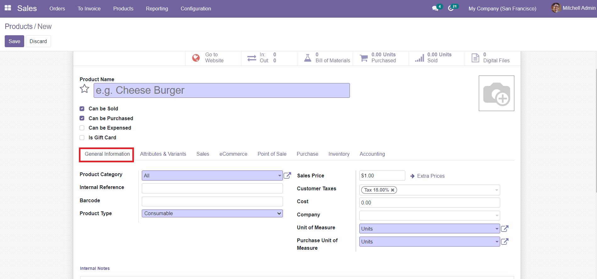 Odoo 14 CRM Module