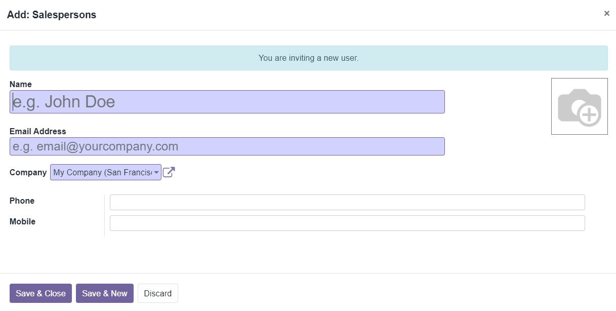 Odoo 14 CRM Module