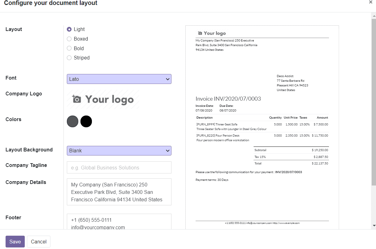 Odoo 14 Sales Module